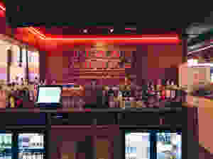 The Bar area at Penny Lane Nottingham