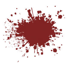Blood stain.