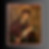 An old icon painting of the Virgin Mary holding Jesus on the cross in her arms.