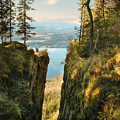 Utsikt over Mørkgonga, en skjult perle på en roadtrip i Norge.