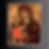 Old and faint icon painting of the Virgin Mary and baby Jesus looking away from her.
