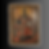 Old icon painting of christ sitting in on a throne holding a bible.