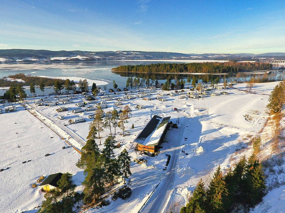 Odin Camping om vinteren