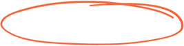 Decorative orange lines. 