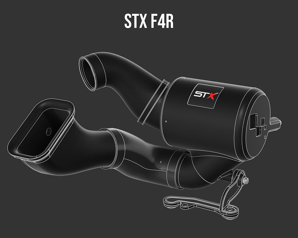 Thumbnail: SprogTech STX F4R Enclosed Intake Kit Renault RenaultSport Clio RS 197 200 Cup 2.0 16v
