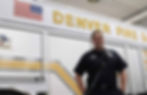 Denver, CO: Derrick Johnson, a firefighter for the Denver Fire Department, became fascinated with the story of Julia Greeley and is now a candidate for the permanent diaconate. (Photo by Mark Haas)