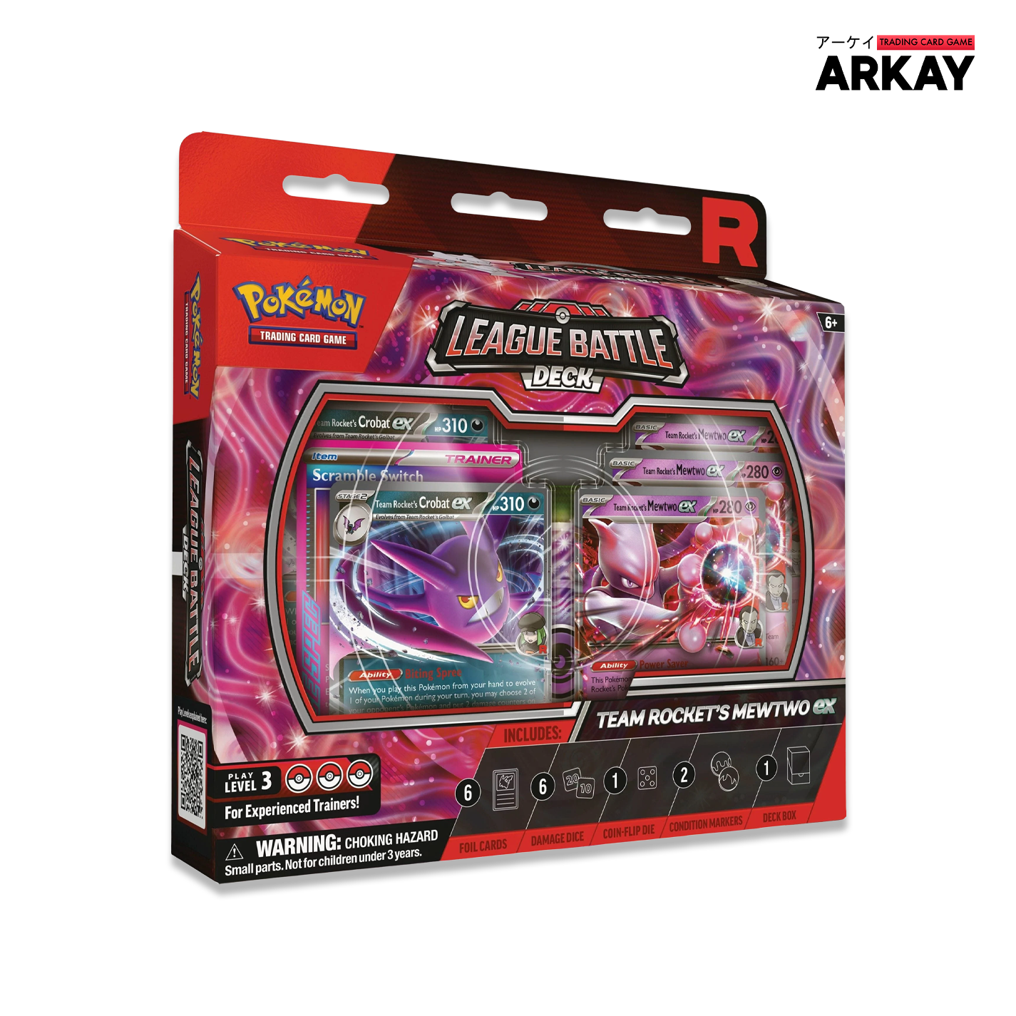 LEAGUE BATTLE DECK TEAM ROCKETS MEW TWO EX