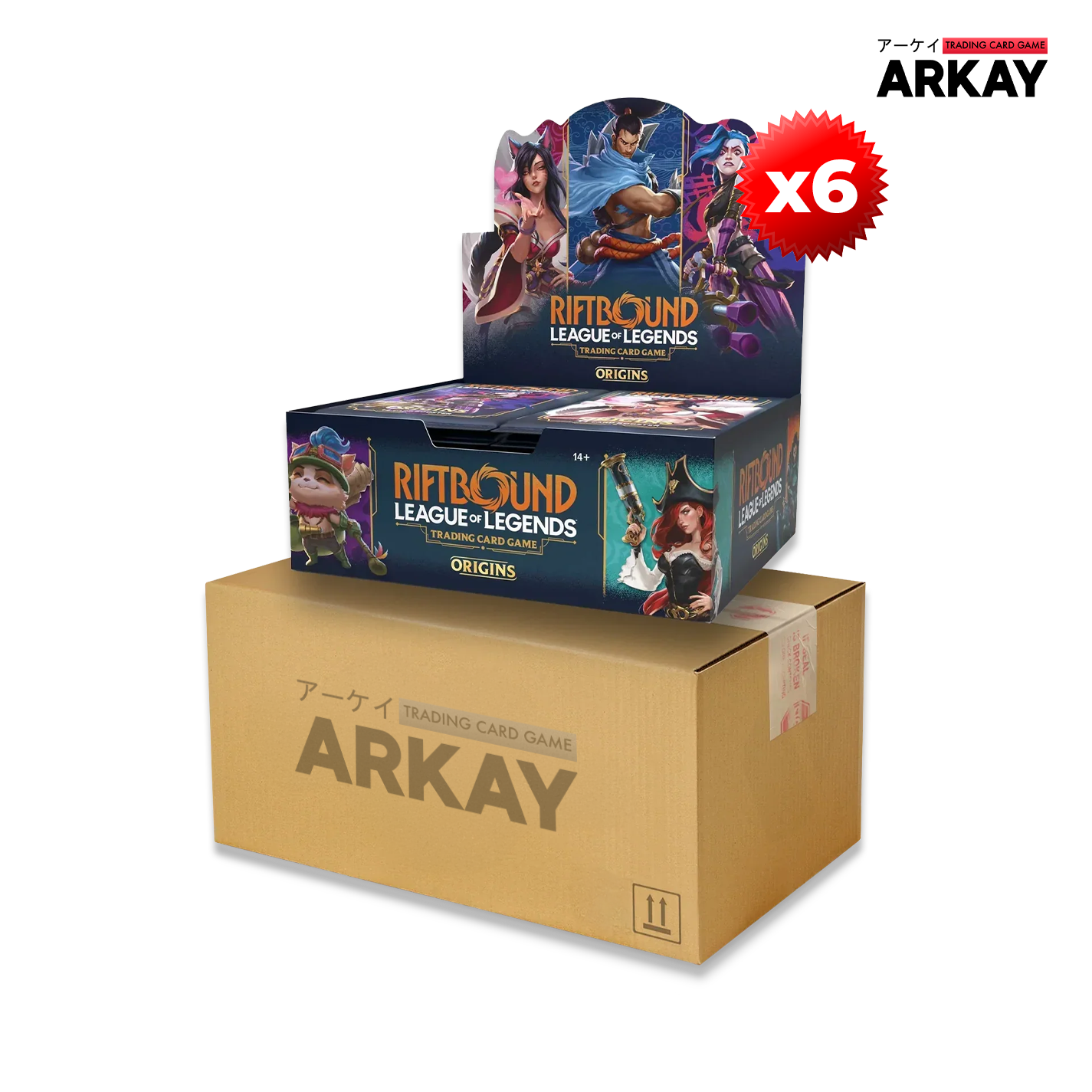 RIFTBOUND BOOSTER BOX ORIGINS CASE