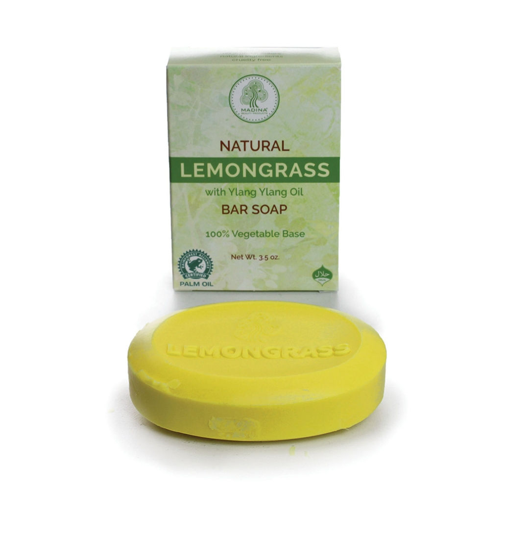 Madina: Lemongrass with Ylang Ylang Oil Soap