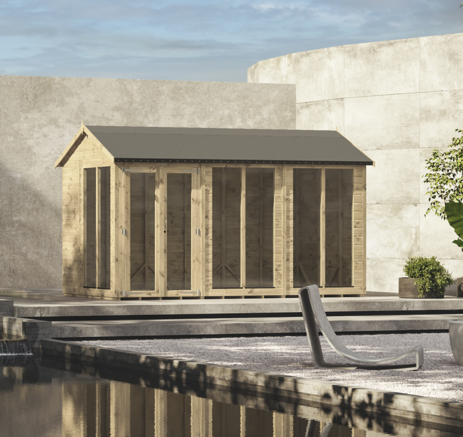 Premium Apex Summerhouse