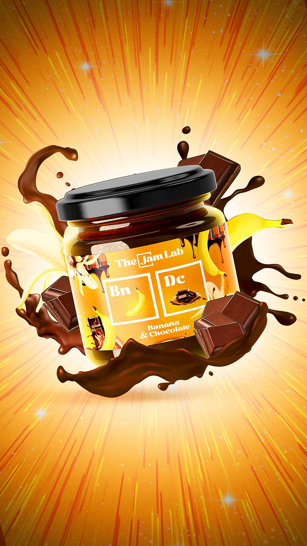 Banana & Chocolate Jam 190g