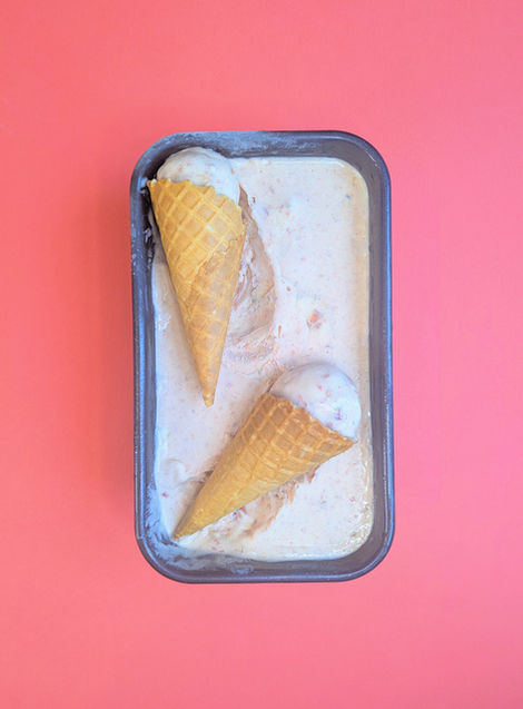 Quince & Almond Semifreddo