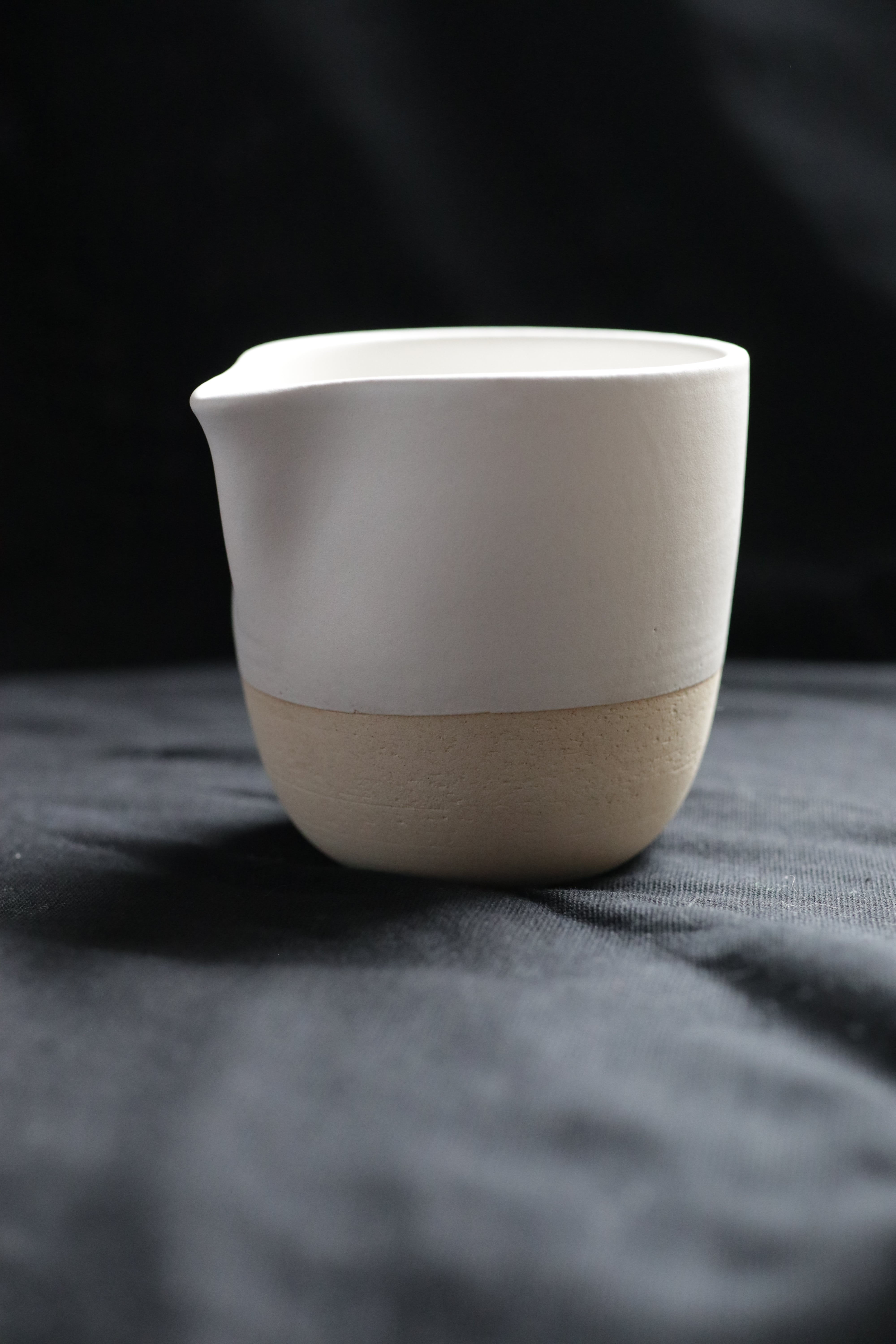 Verseur "ÉCUME"  Grès blanc