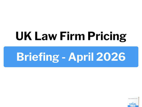 UK Law Firm Pricing Briefing - April 2026