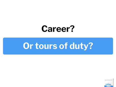 A tour of duty as applied to one's own career