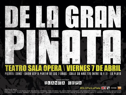De La Gran Piñata se presenta por primera vez en el año en La Plata