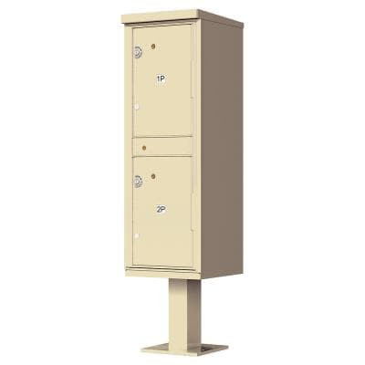 2 Door Outdoor Parcel Locker