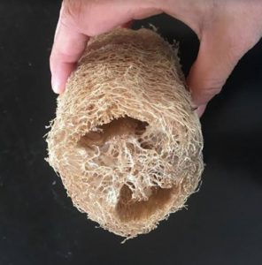 アクリルたわし、エコですか?