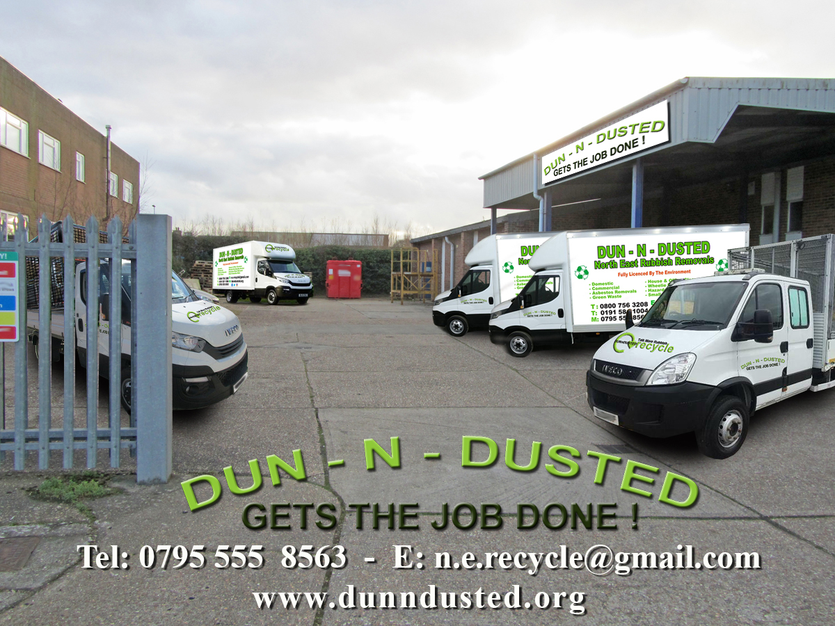 Waste Removal Service Dun N Dusted Rubbish Removals Durham England