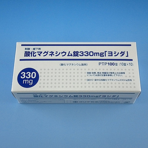 Magnesium Oxide Tablets 330mg「Yoshida」100Tablets Laxative, antacid From