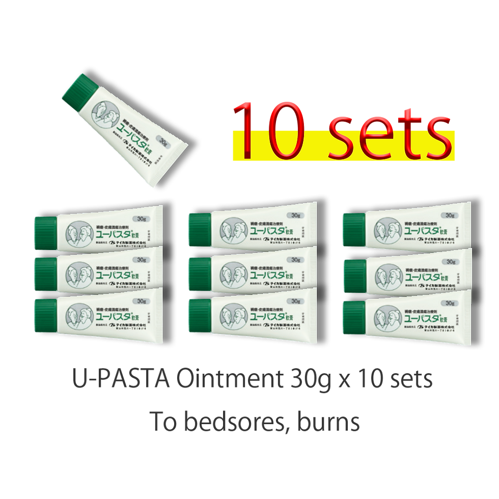 Thumbnail: U-PASTA Ointment To bedsores, burns 30g tube 10 sets