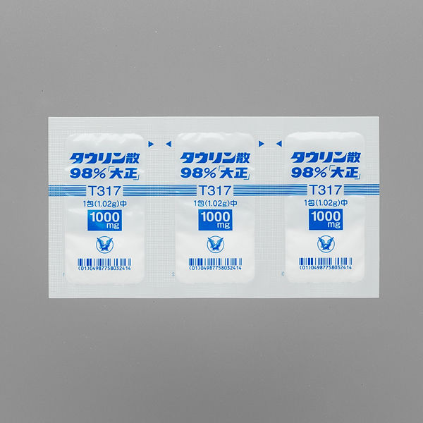 Thumbnail: Taurine powder 98% "Taisho" 1.02g×90P Liver function improvement From Japan
