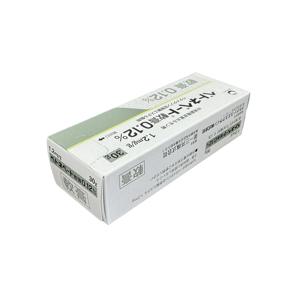 Angled image of the Betnevate Ointment 30 g box