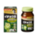 This is an image of the box and bottle of Noguchi Research Institute's product "Ginkgo Biloba"
