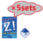 "Rohto Z! b" exhilarations eye drops 12mL×5 sets