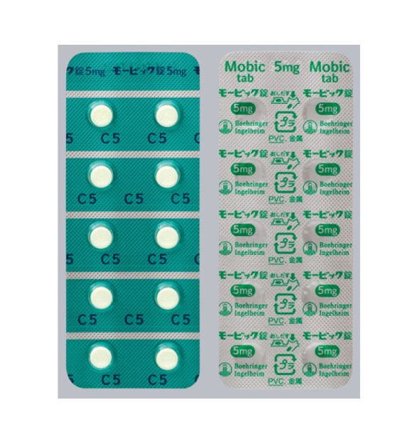 Mobic Tablets 5mg  PTP (Press Through Package)