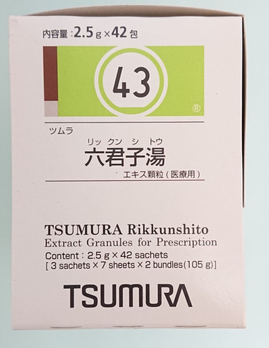 043 TSUMURA Rikkunshito Extract Granules 2.5g Improves