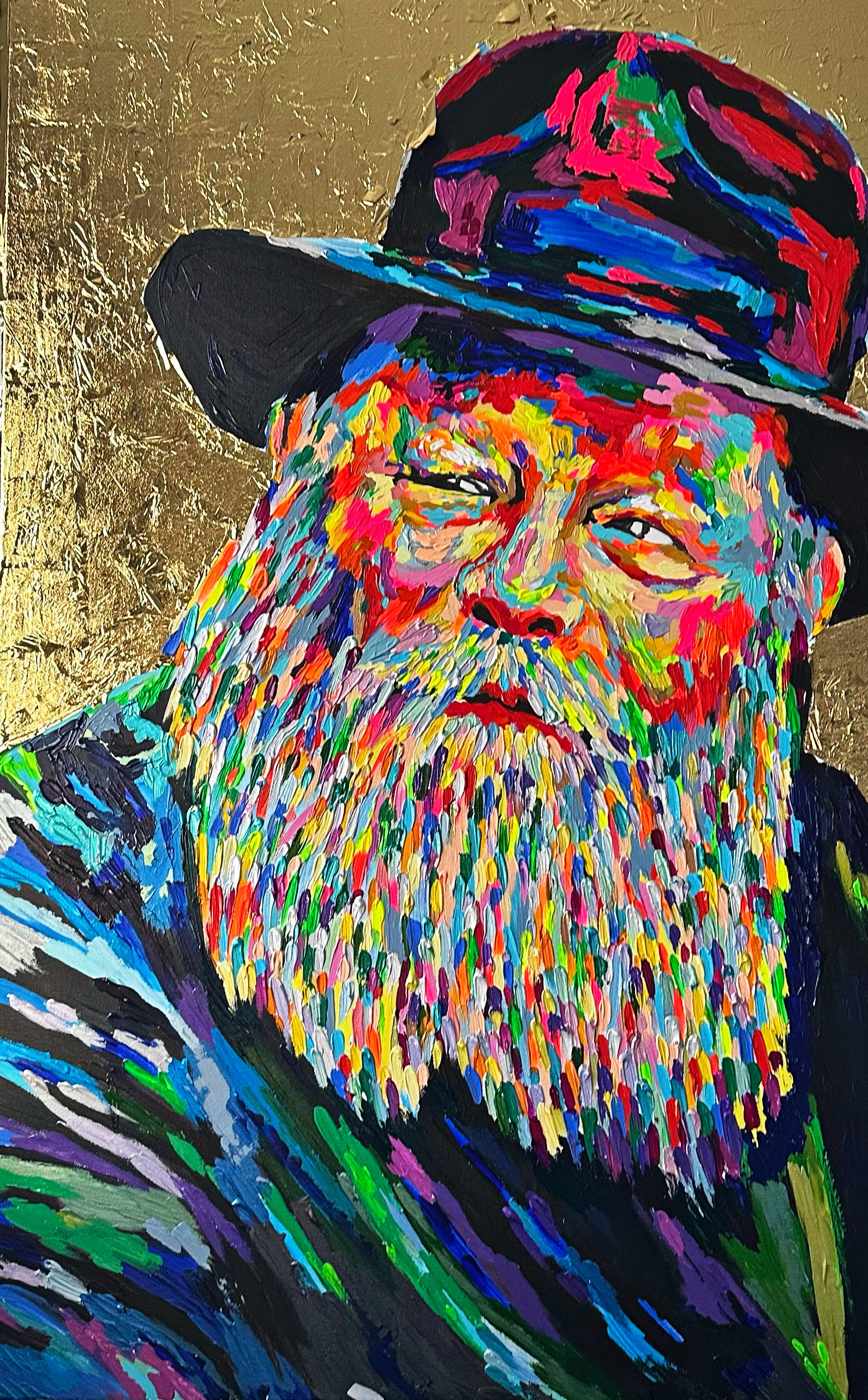 Lubavicher Rebbe 3.0 Print on Canvas