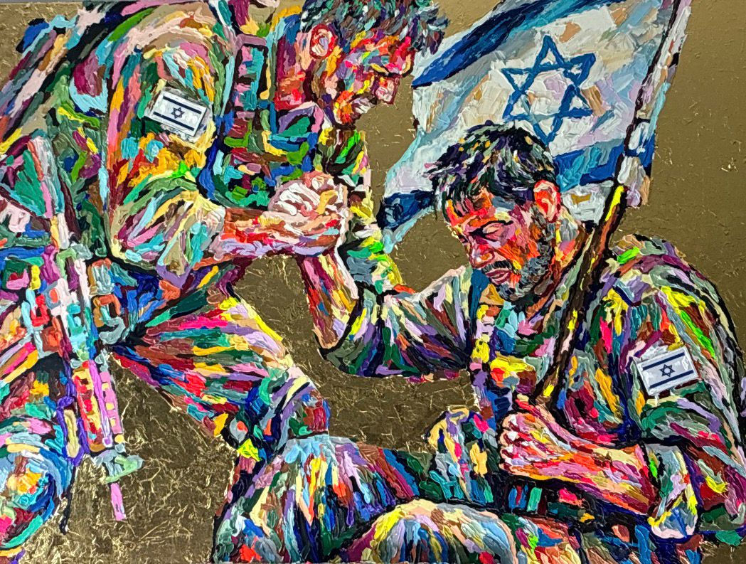 No One Left Behind Print on Canvas