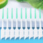 Miniatura: 150 Pcs Soft Rubber Interdental Brushes for Teeth Cleaning