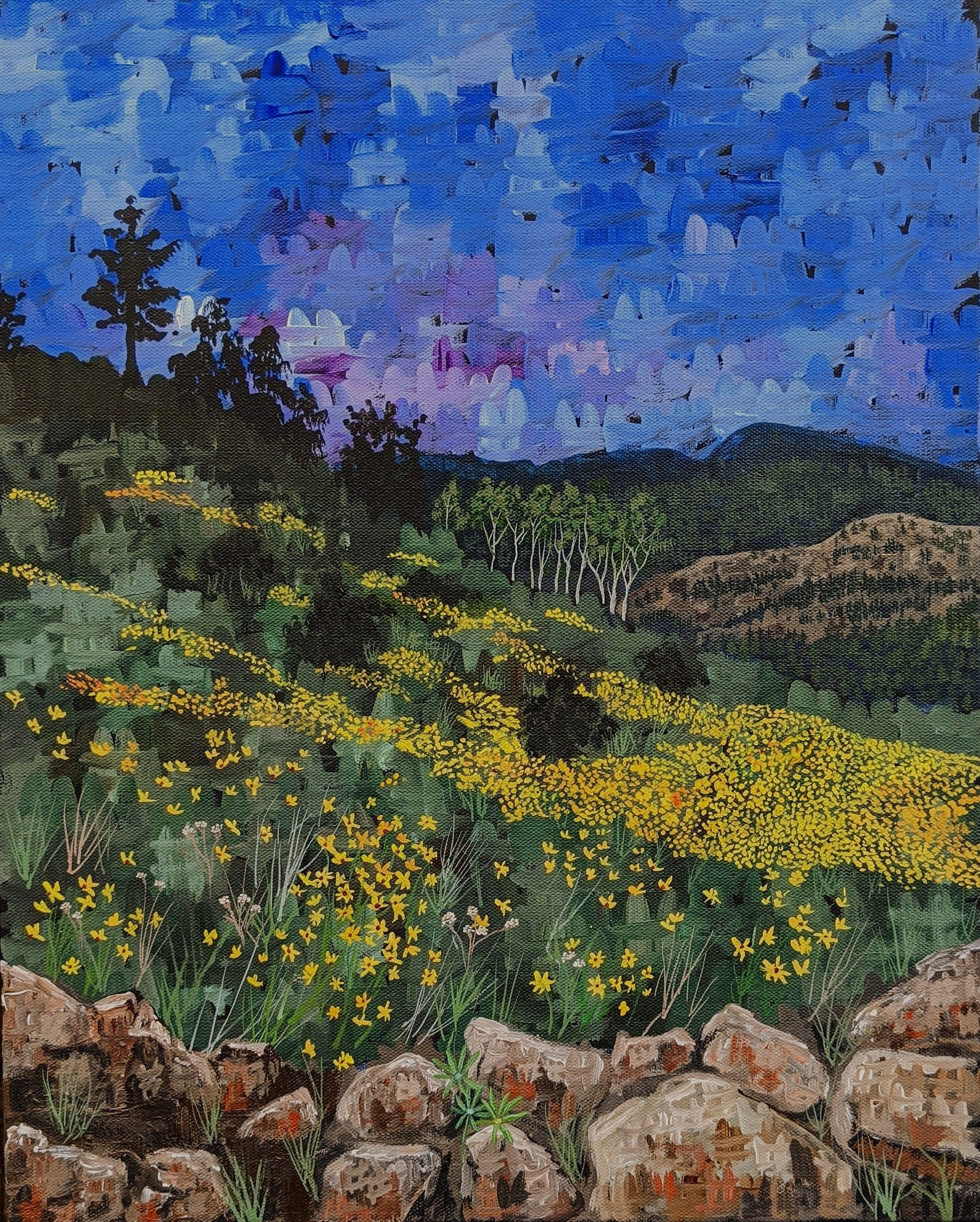 *SOLD* Sunshine Canyon Original Painting