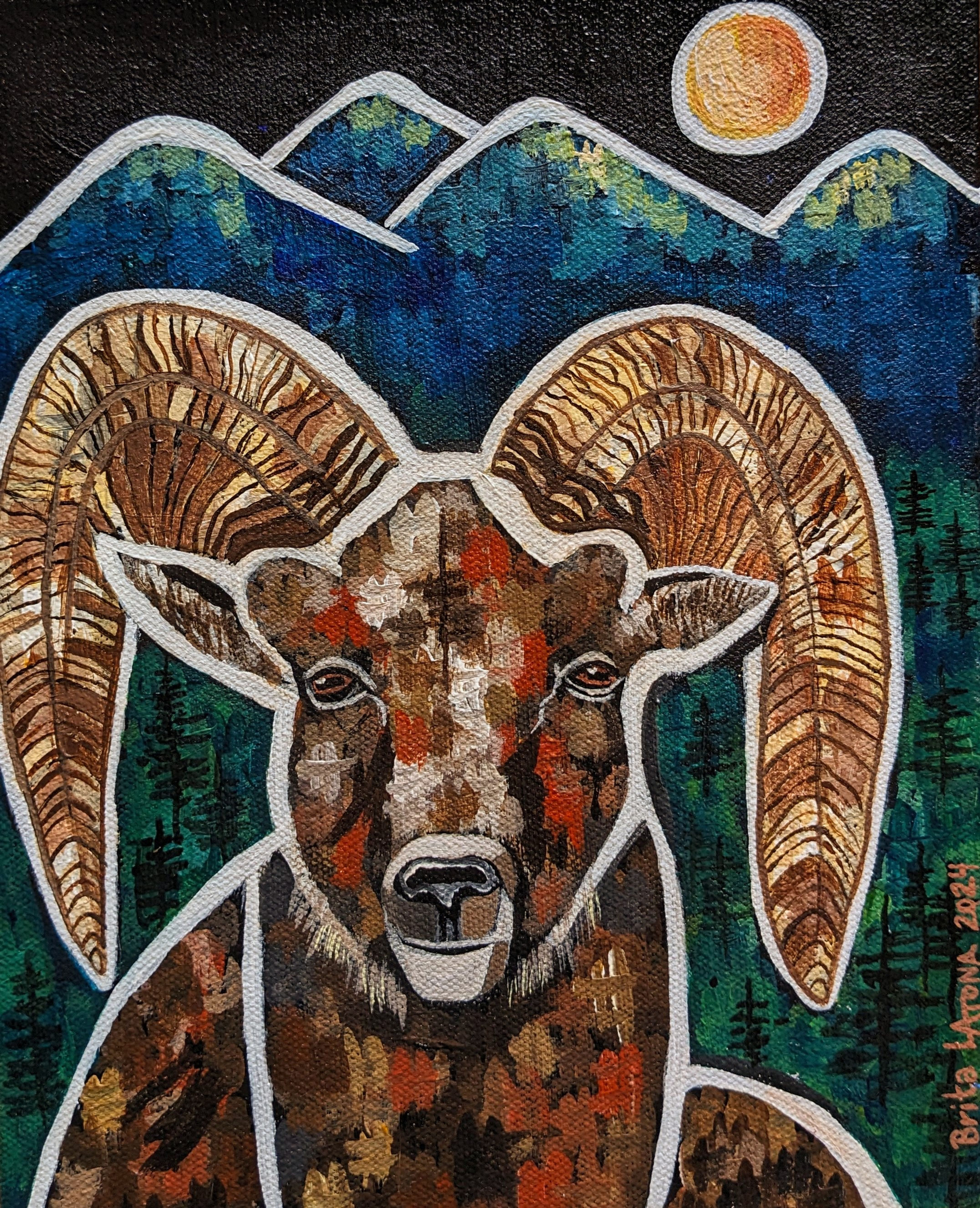 Wisdom Keeper Original Painting