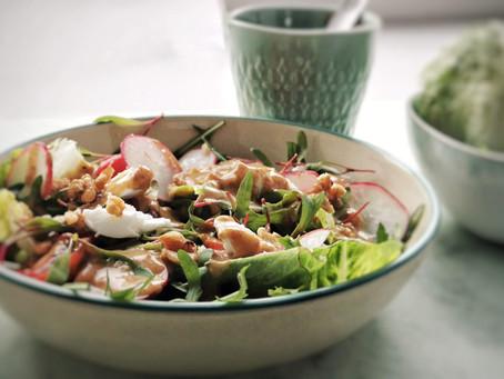 Molho de Tâmara e Miso para Salada