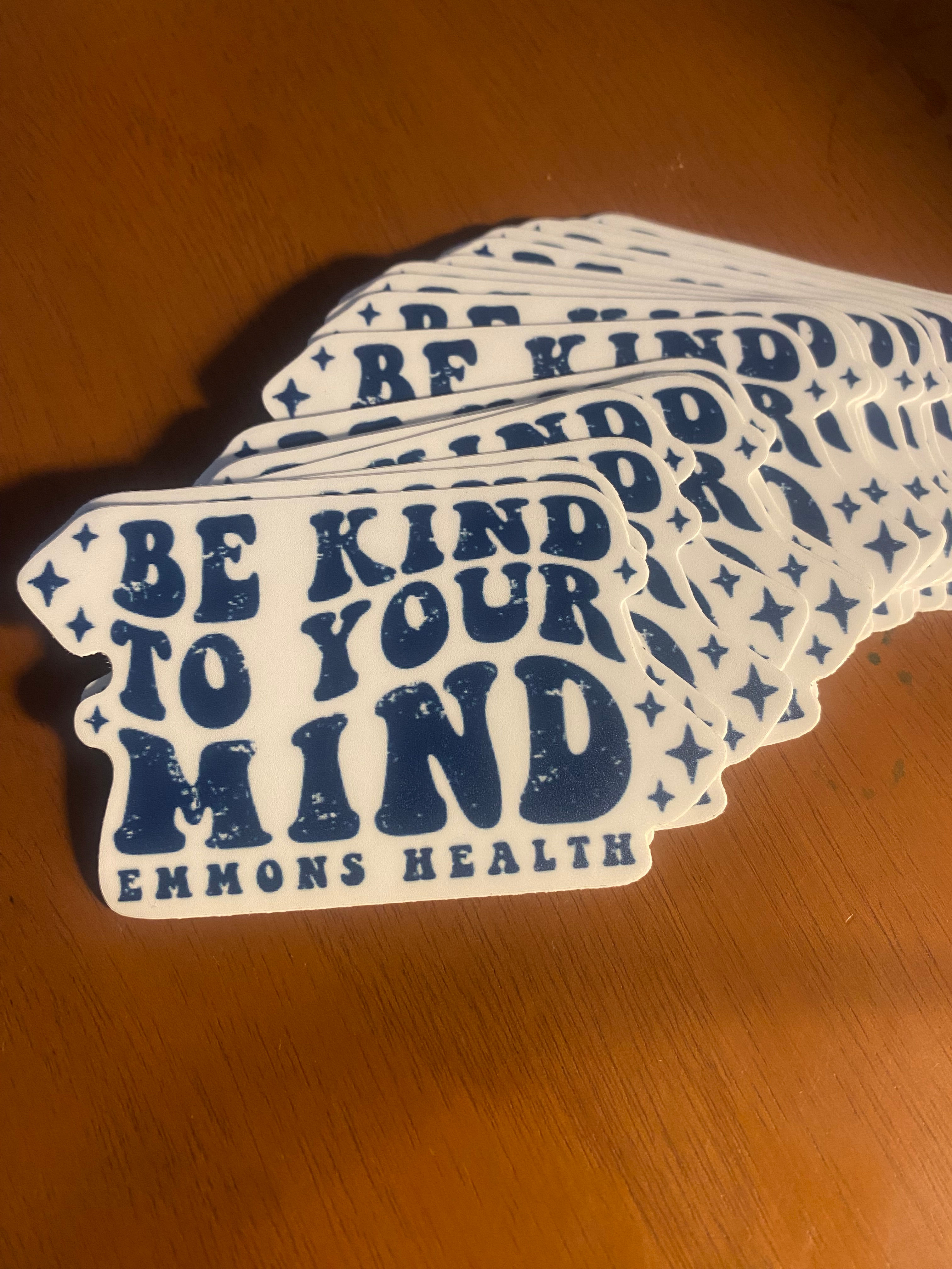 Be Kind To Your Mind Sticker 2.5"