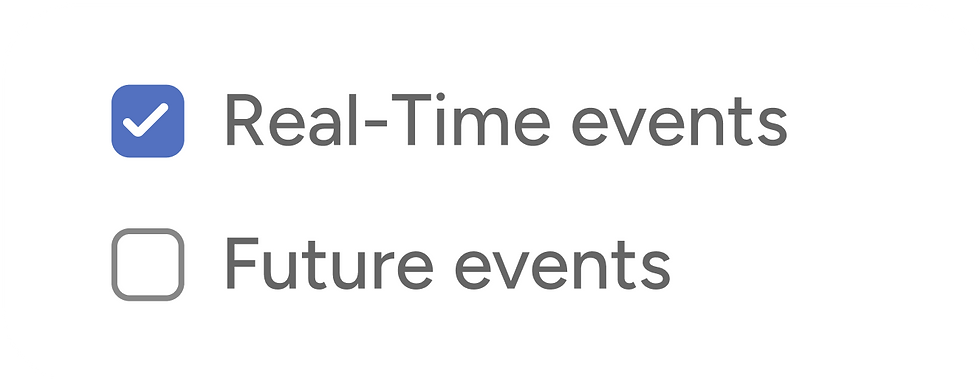 Events map Layers 1
