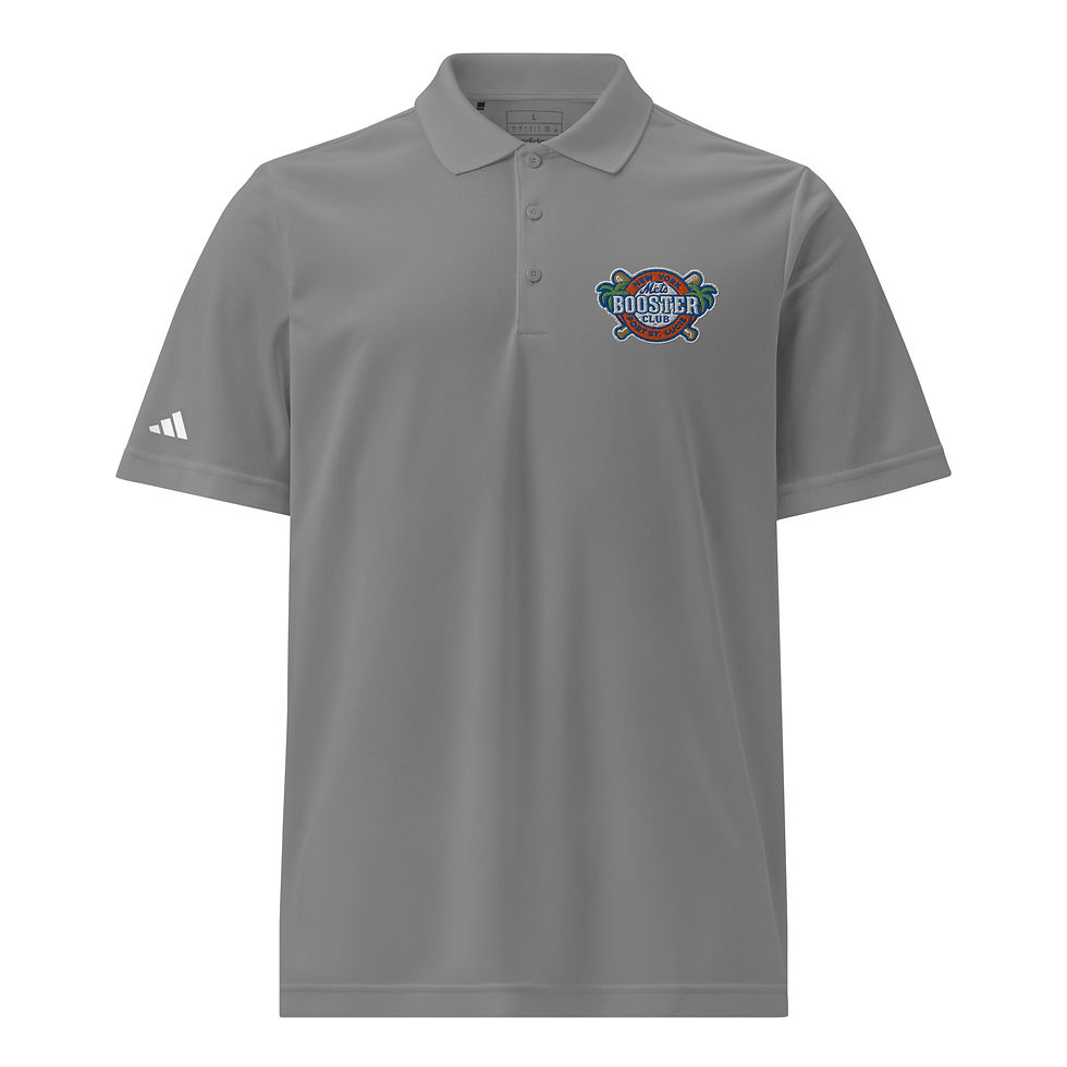 Thumbnail: Mets Booster Club Classic Logog Adidas sport polo