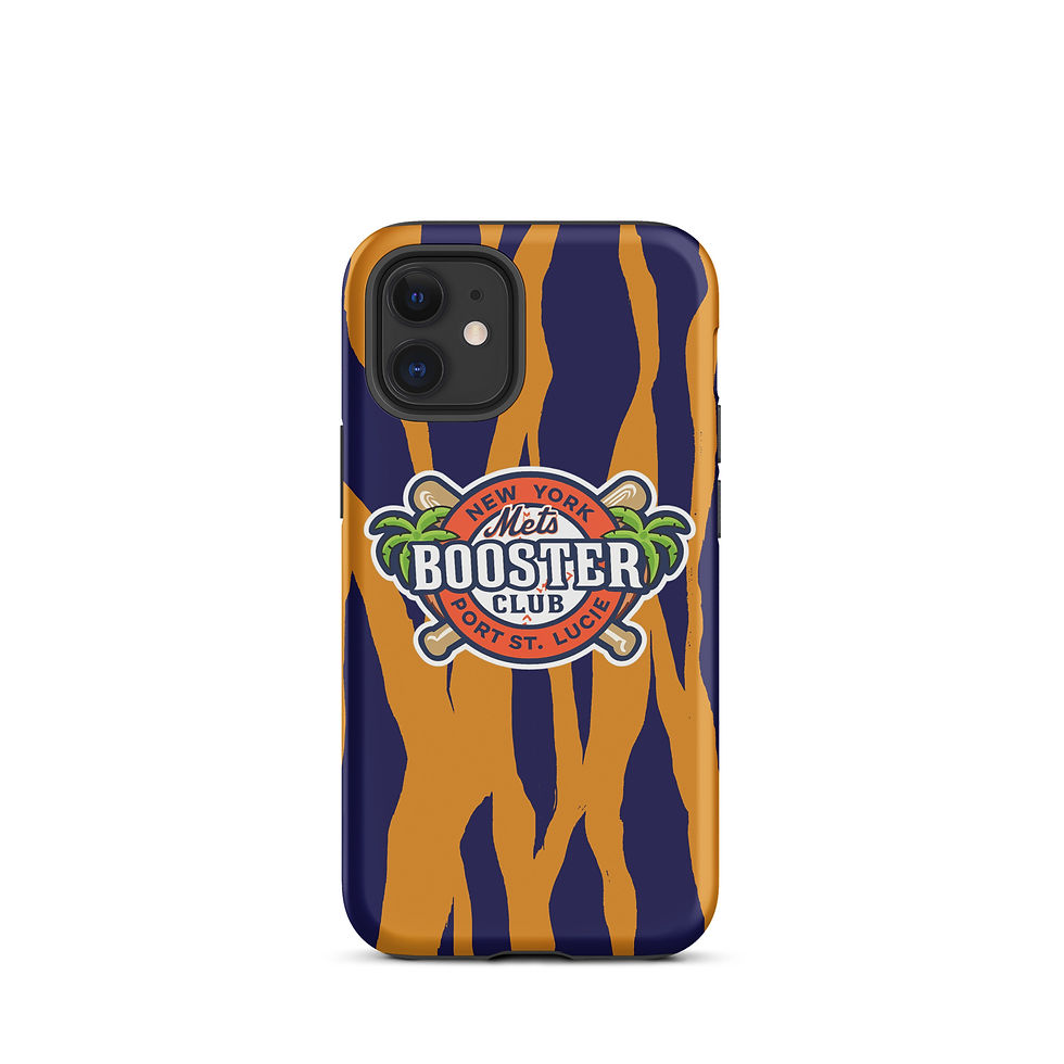 Thumbnail: Mets Booster Club Classic Logo Tough Case for iPhone® (Tiger Stripe)