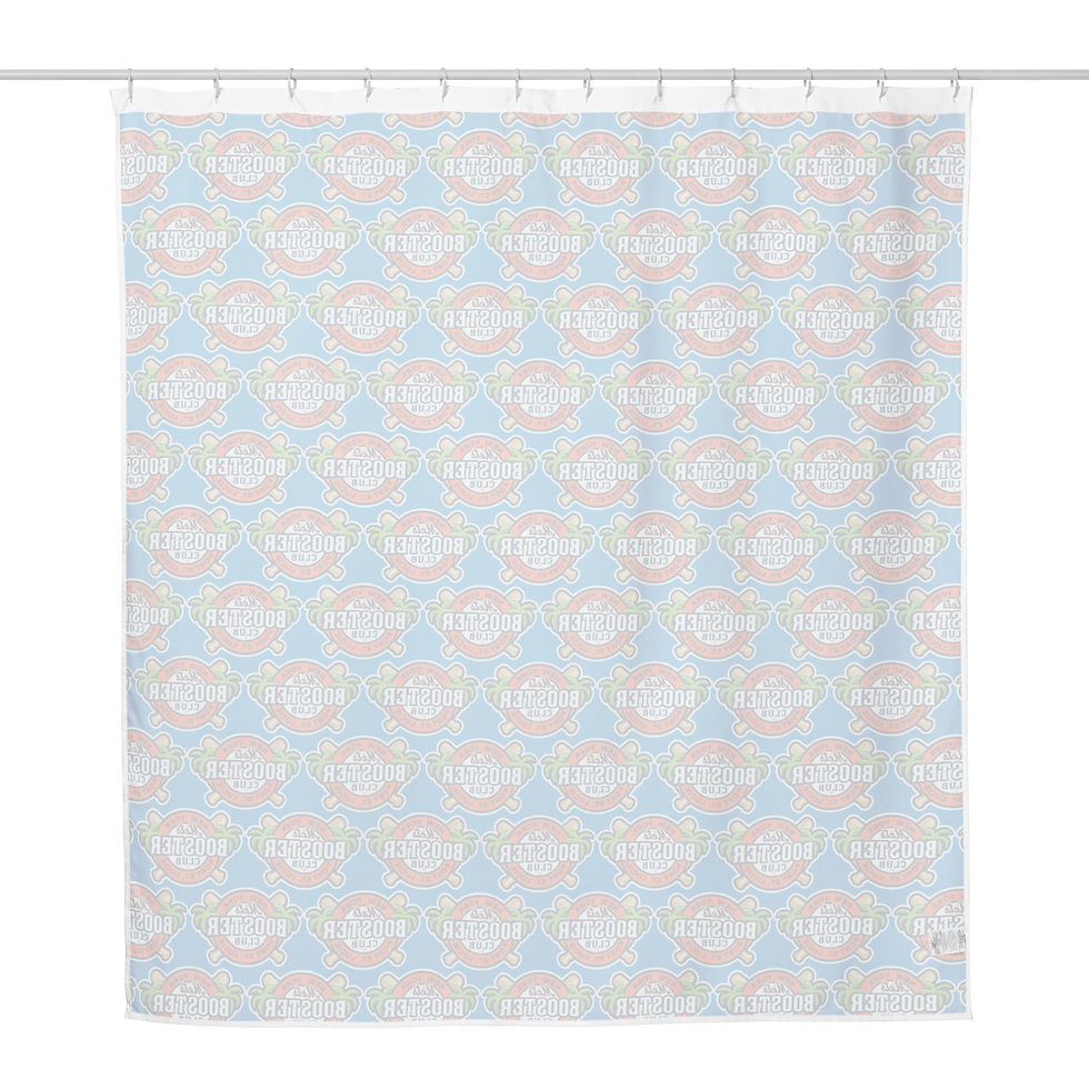 Thumbnail: Mets Booster Club Classic Logo Shower curtain