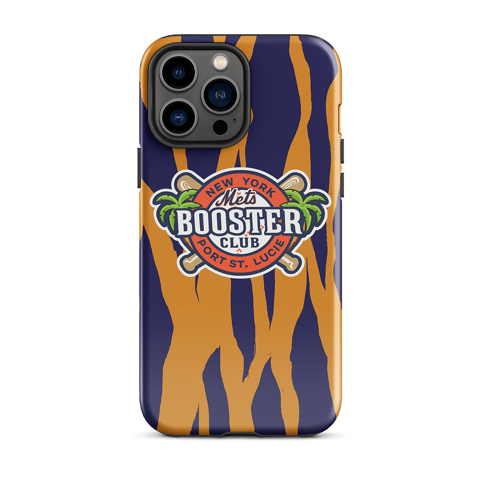 Thumbnail: Mets Booster Club Classic Logo Tough Case for iPhone® (Tiger Stripe)