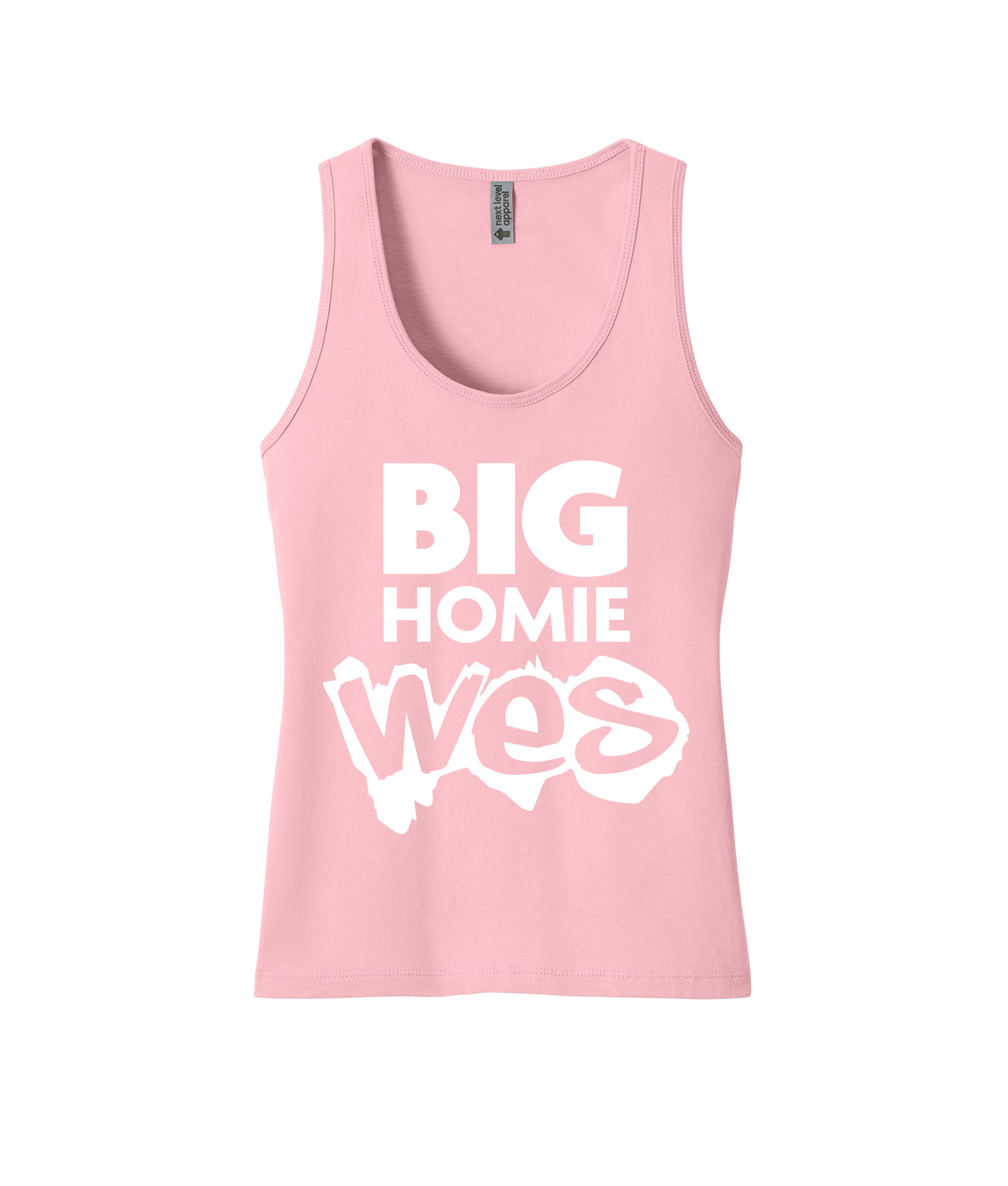 Women's Logo Tank Top White/Pink