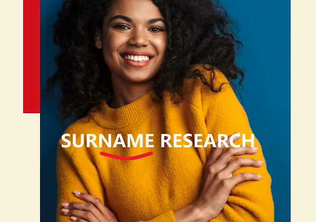 Surname Research Package Additional-(X1-One Surname)
