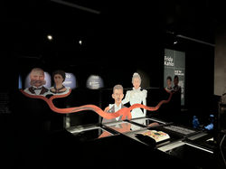 World renowned artist exhibiton