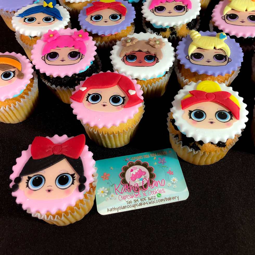 Cupcakes Fondant