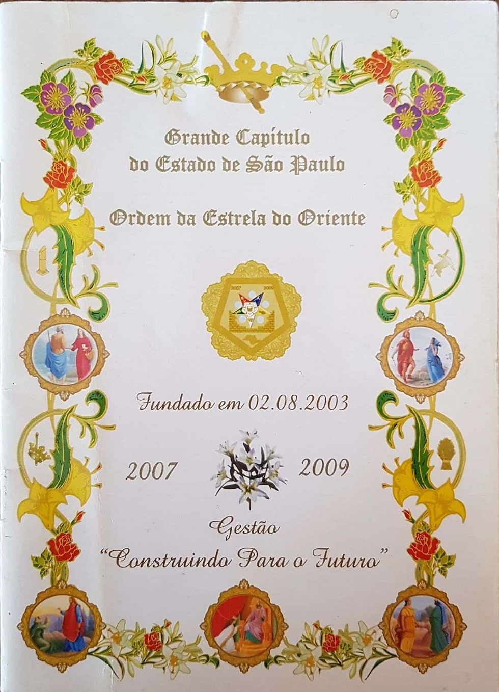 Grande Capítulo Gestão 2007-2009