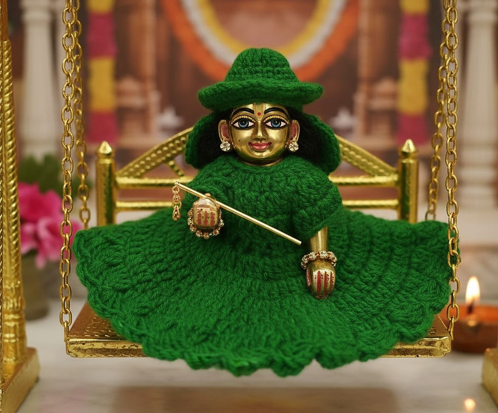 Thumbnail: Designer Krishna Dress for Laddu Gopal