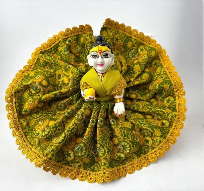 Thumbnail: Kanha Laddu Gopal Combo Of TWENTY Dresses With Complete Shringaar Set 